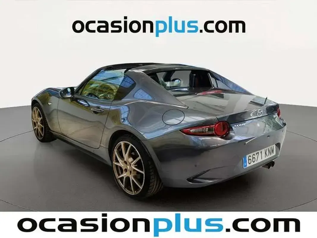 Usado Mazda MX5 132 CV (97 kW) 2018 Gris Descapotable