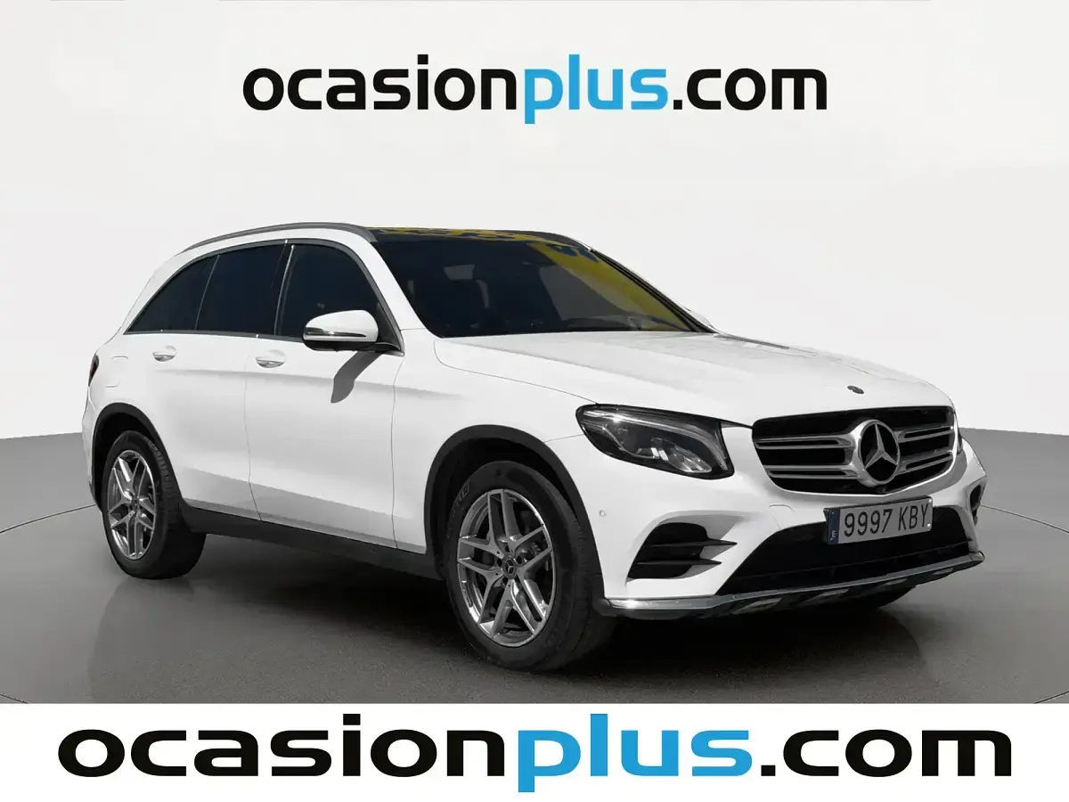 Usado Mercedes GLC250 204 CV (150 kW) 2017 Blanco SUV