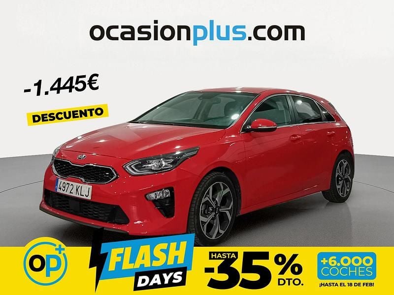 Usado Kia Ceed 140 CV (102 kW) 2018 Rojo Utilitario