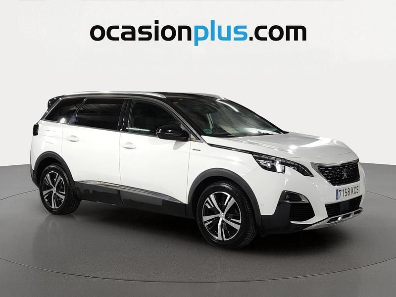 Usado Peugeot 5008 GT-line 120 CV (88 kW) 2017 Blanco SUV