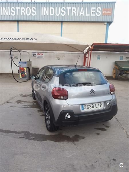Usado Citroën C3 Feel 83 CV (61 kW) 2021 Gris / plata Utilitario