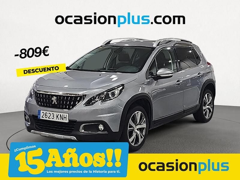 Gris Usado 2018 Peugeot 2008 Allure SUV | 8900 € (Buen precio) - Imagen 1/4