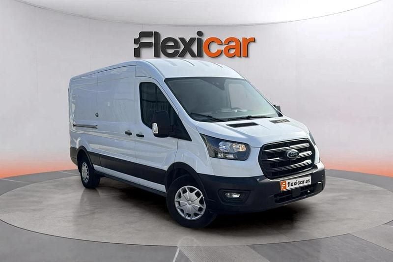 Blanco Usado 2023 Ford Transit Berlina | 27.390 € (Buen precio) - Imagen 1/4