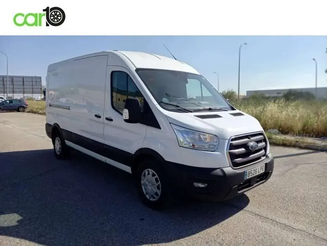Usado Ford Transit Trend 131 CV (96 kW) 2021 Blanco Van