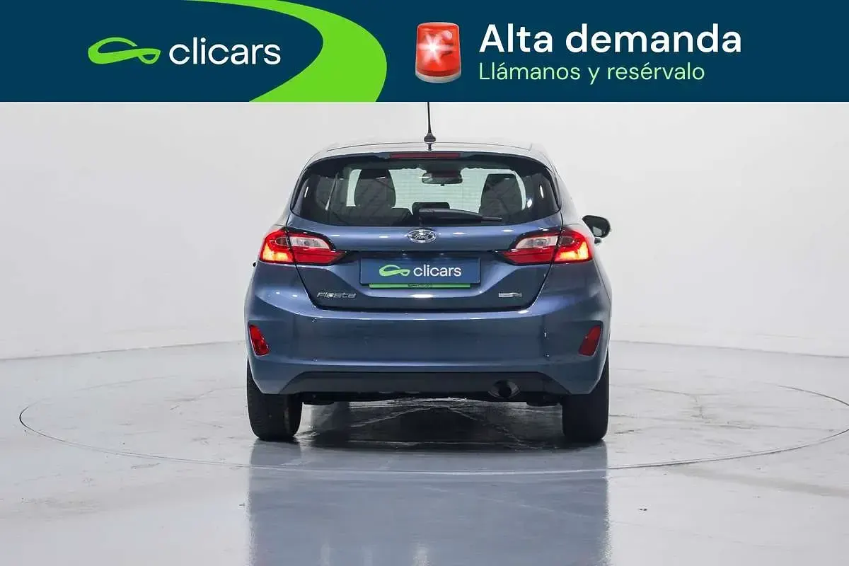 Usado Ford Fiesta Trend 125 CV (91 kW) 2022 Azul Utilitario