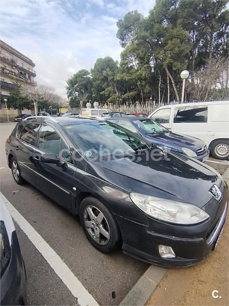 Usado Peugeot 407 136 CV (100 kW) 2006 Negro Familiar