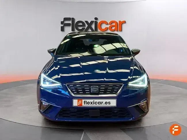 Usado Seat Ibiza FR 115 CV (84 kW) 2018 Azul Utilitario