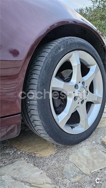 Usado Mercedes C200 Sport Edition 122 CV (89 kW) 2007 Granate Berlina