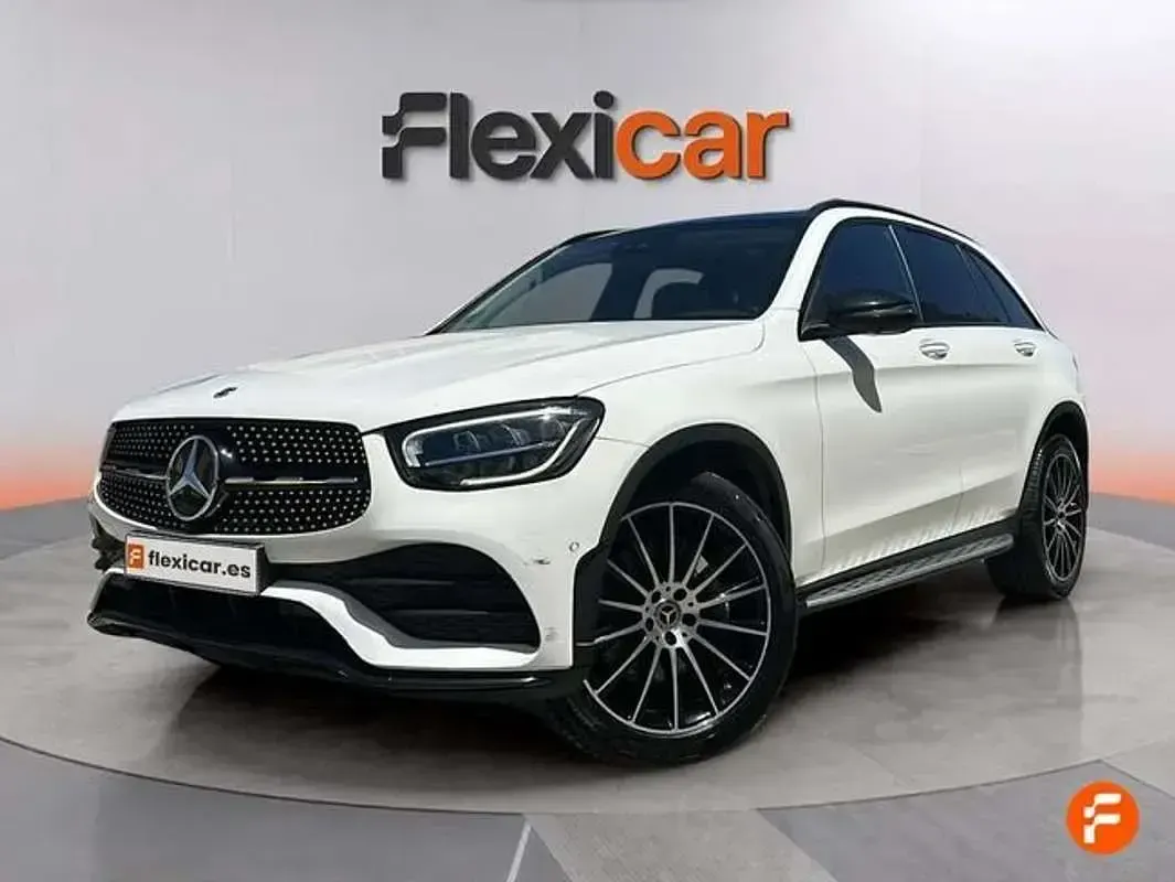 Usado Mercedes GLC220 194 CV (142 kW) 2022 Blanco SUV
