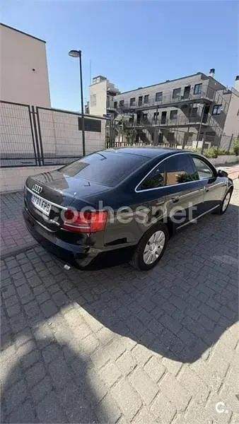 Usado Audi A6 140 CV (102 kW) 2007 Negro Berlina