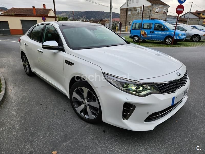 Blanco Usado 2018 Kia Optima GT-Line Berlina | 22.990 € - Imagen 1/4