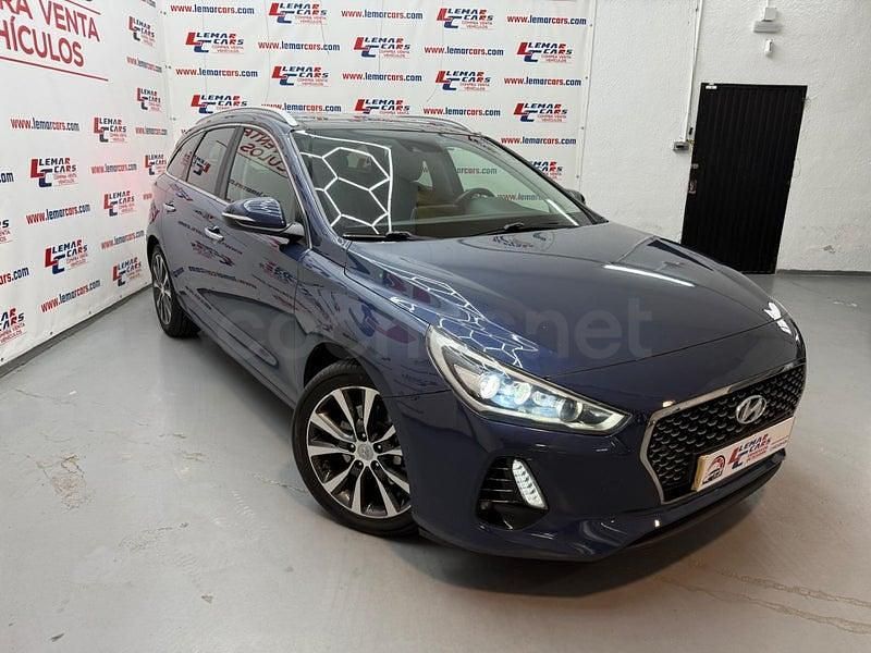 Usado Hyundai i30 Style 136 CV (100 kW) 2018 Azul Familiar