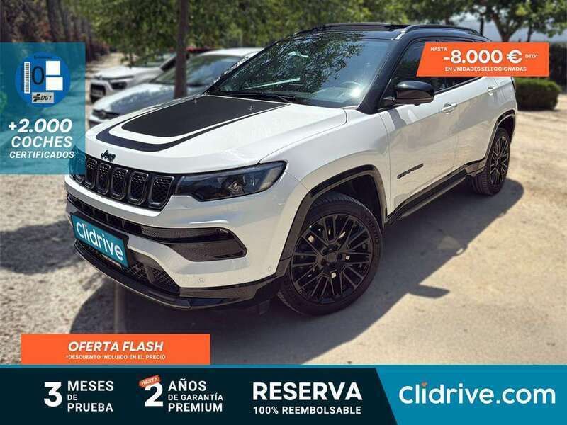 Blanco Usado 2023 Jeep Compass SUV | 28.690 € (Caro) - Imagen 1/3