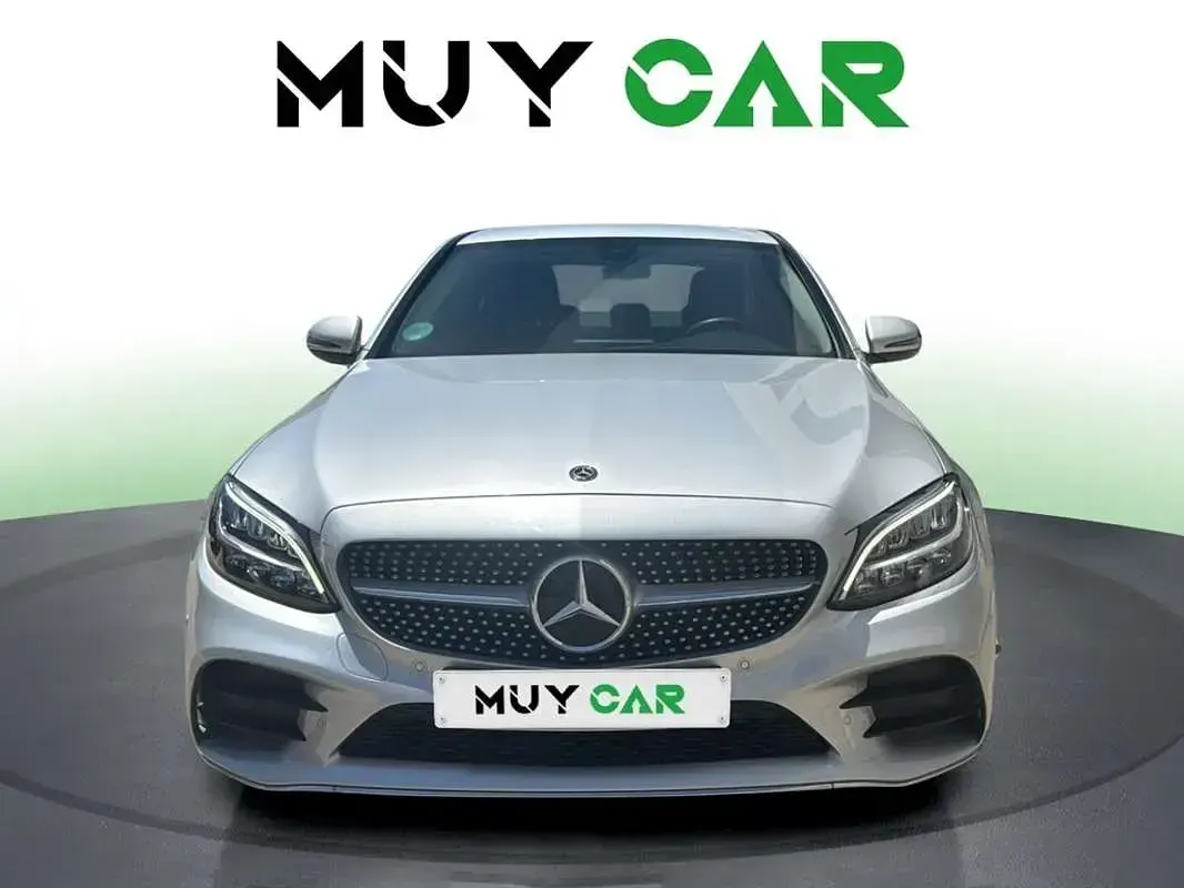 Usado Mercedes C200 150 CV (110 kW) 2019 Gris Berlina
