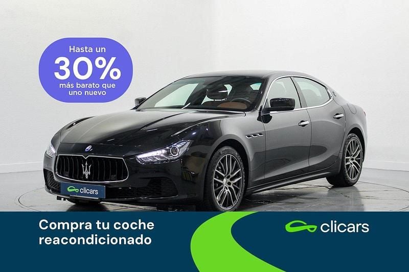 Negro Usado 2016 Maserati Ghibli Coupe | 29.990 € (Buen precio) - Imagen 1/4