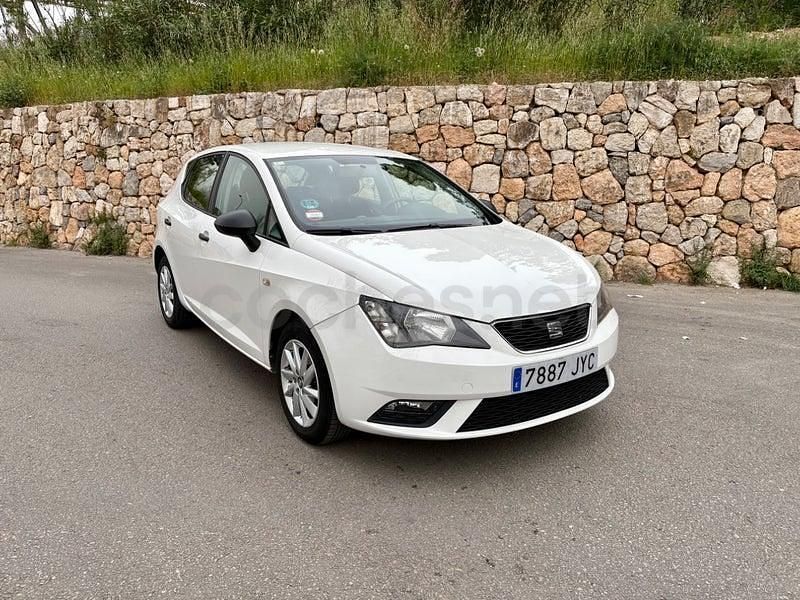 Usado Seat Ibiza Style 90 CV (66 kW) 2017 Blanco Berlina