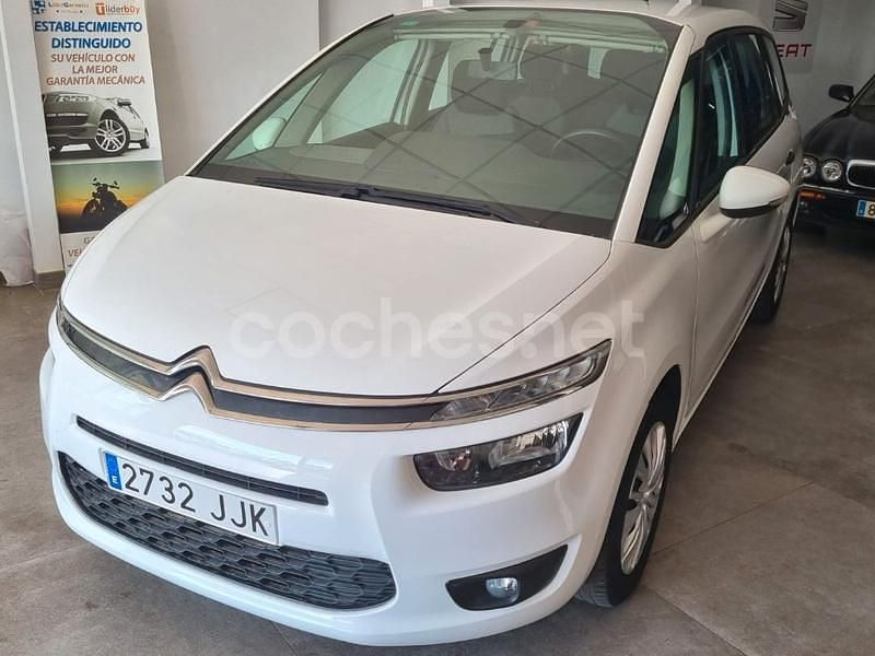 Blanco Usado 2015 Citroën Grand C4 Picasso Attraction Monovolumen | 7998 € (Precio justo) - Imagen 1/4