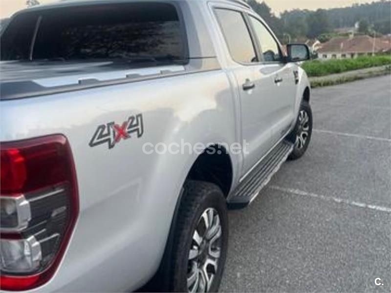 Usado Ford Ranger XLT 160 CV (117 kW) 2016 Gris / plata Recogida