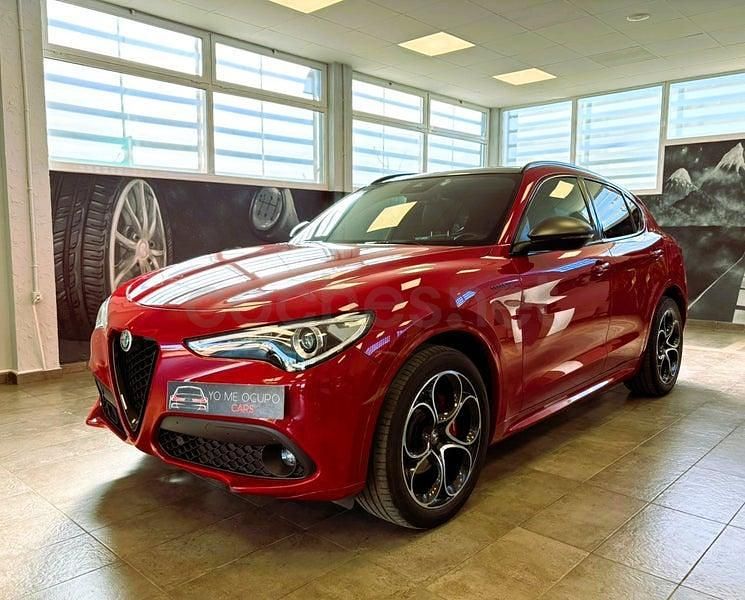 Usado Alfa Romeo Stelvio Ti 210 CV (154 kW) 2021 Granate SUV