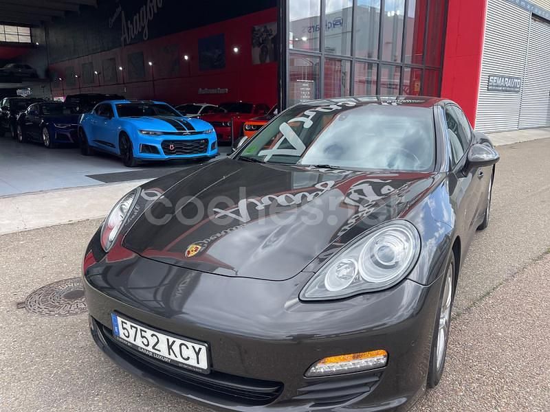 Usado Porsche Panamera Platinum Edition 299 CV (219 kW) 2012 Gris / plata Berlina
