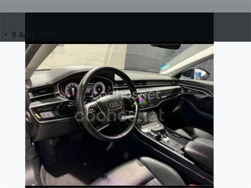 Usado Audi A8L 340 CV (250 kW) 2018 Azul Berlina