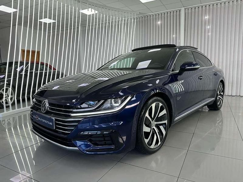 Azul Usado 2020 VW Arteon R-line Coupe | 27.990 € (Precio justo) - Imagen 1/4