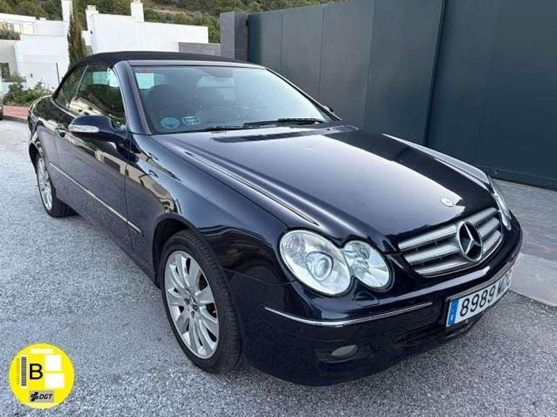Usado Mercedes CLK200 Avantgarde 224 CV (164 kW) 2006 Azul Descapotable