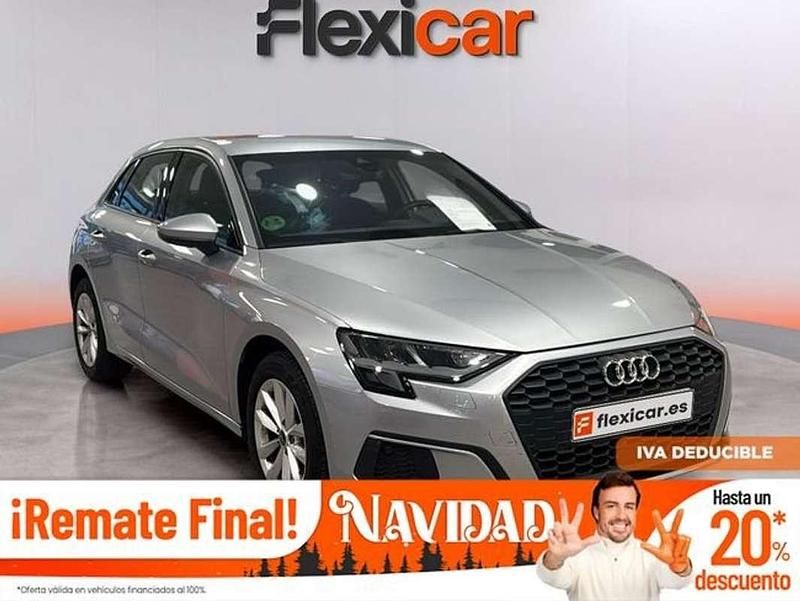Gris Usado 2023 Audi A3 Sportback Utilitario | 24.490 € (Buen precio) - Imagen 1/4