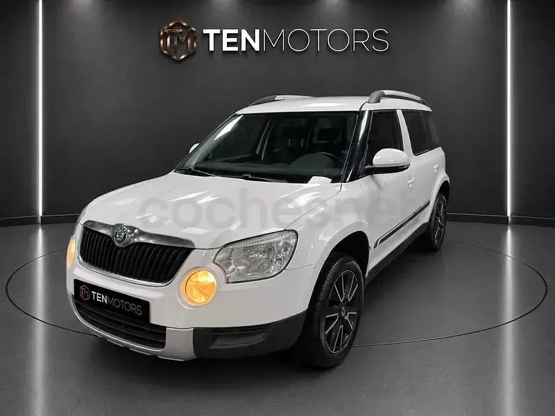 Usado Skoda Yeti 105 CV (77 kW) 2013 Blanco SUV