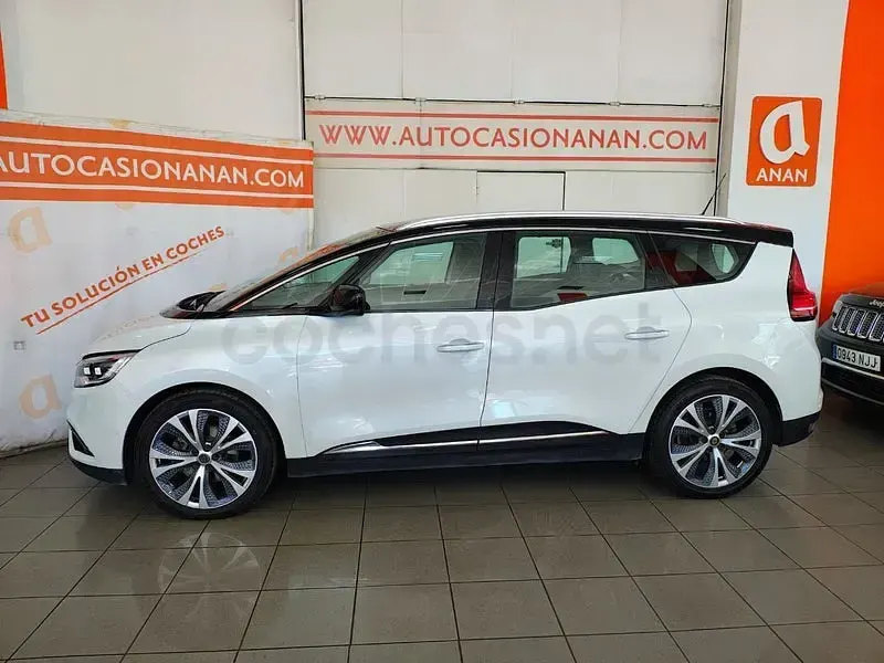 Begagnad Renault Grand Scénic IV Life 120 HK (88 kW) 2019 Vit Minibuss