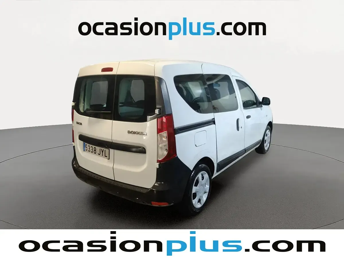 Usado Dacia Dokker Ambiance 75 CV (55 kW) 2017 Blanco Monovolumen