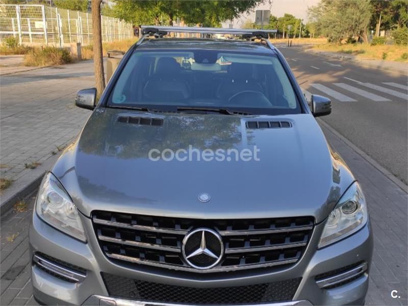 Gris / plata Usado 2015 Mercedes ML250 SUV | 25.300 € (Buen precio) - Imagen 1/4