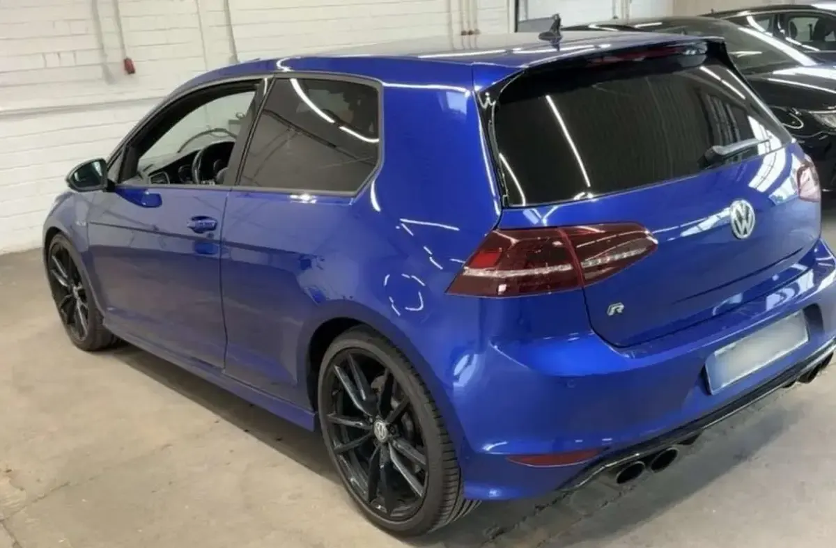 Usado VW Golf VII R 299 CV (219 kW) 2017 Azul Utilitario