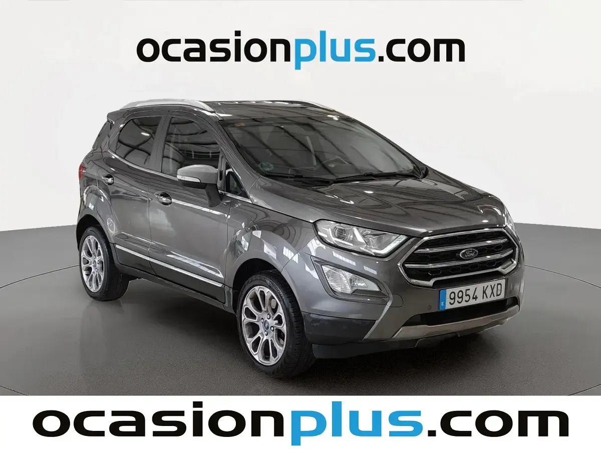 Usado Ford Ecosport Titanium 140 CV (102 kW) 2019 Gris SUV