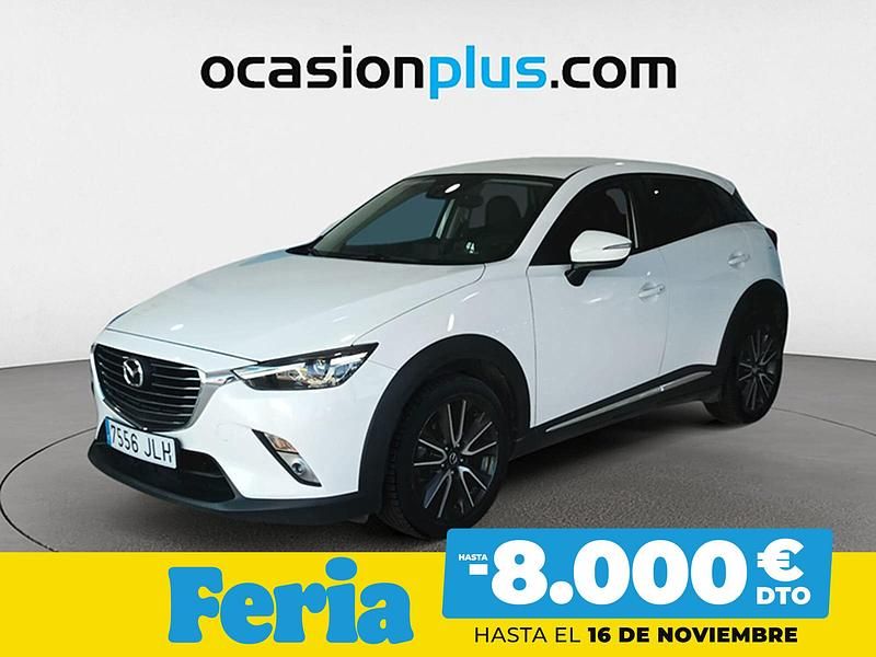 Blanco Usado 2015 Mazda CX-3 Luxury SUV | 17.300 € (Caro) - Imagen 1/4