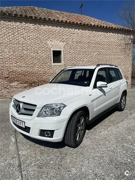 Usado Mercedes GLK220 170 CV (125 kW) 2010 Blanco SUV
