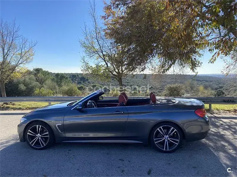 Usado BMW 420 M Sport 184 CV (135 kW) 2015 Gris / plata Descapotable
