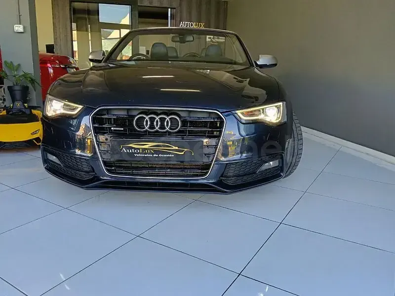Usado Audi A5 Cabriolet S-Line 245 CV (180 kW) 2012 Negro Descapotable