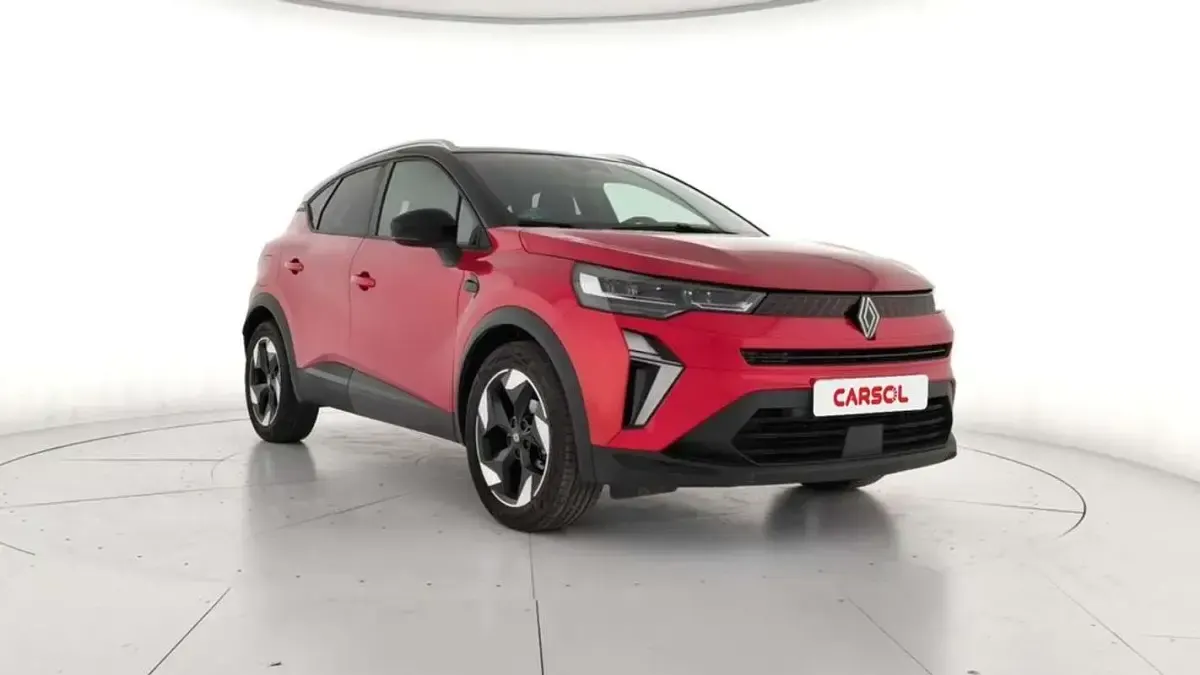 Usado Renault Captur Techno 101 CV (74 kW) 2025 Rojo SUV