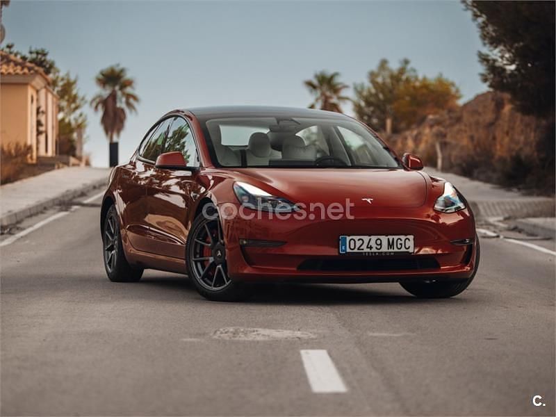 Eléctrico Usado 2023 Tesla Model 3 Berlina | 33.800 € - Imagen 1/4