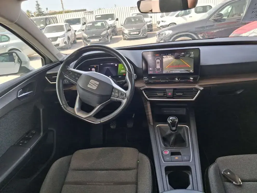 Usado Seat Leon XCELLENCE 131 CV (96 kW) 2021 Blanco Utilitario