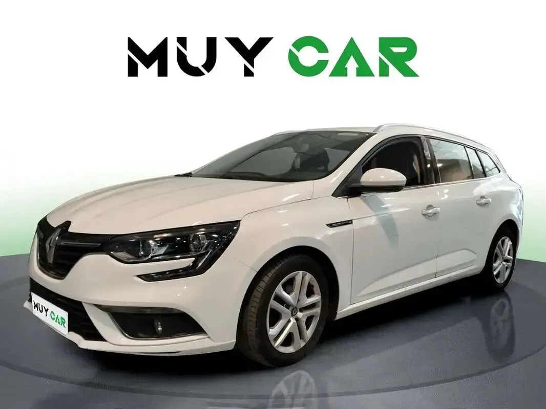 Usado Renault Mégane GrandTour LIMITED 116 CV (85 kW) 2019 Blanco Familiar