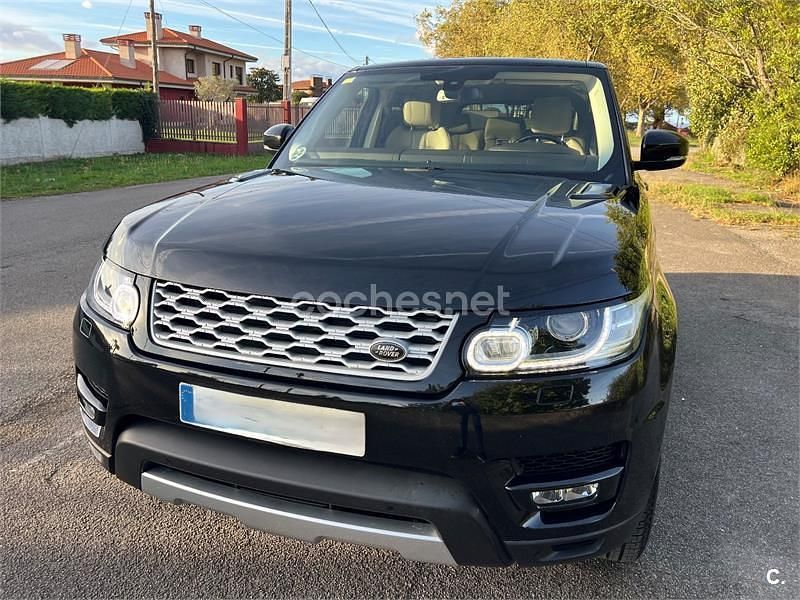 Negro Usado 2013 Land Rover Range Rover Sport HSE SUV | 23.000 € (Precio justo) - Imagen 1/4