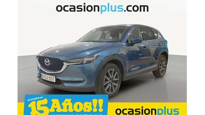 Azul Usado 2017 Mazda CX-5 SUV | 18.299 € (Precio justo) - Imagen 1/4