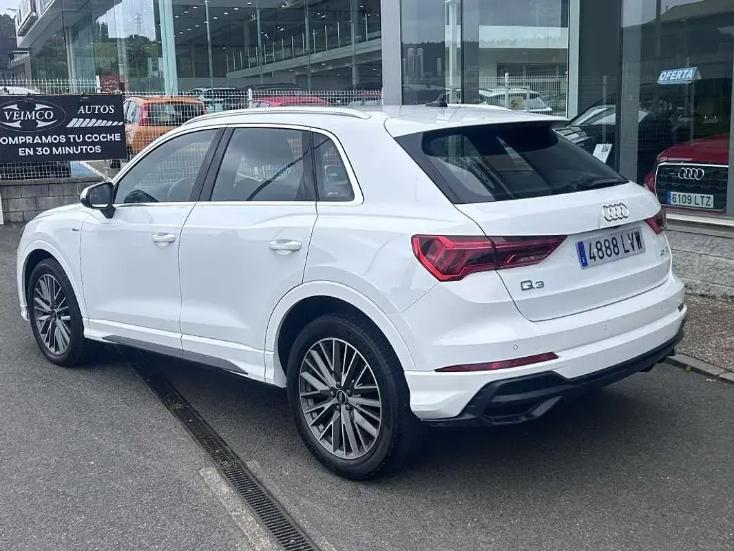 Usado Audi Q3 S-Line 150 CV (110 kW) 2022 Blanco SUV