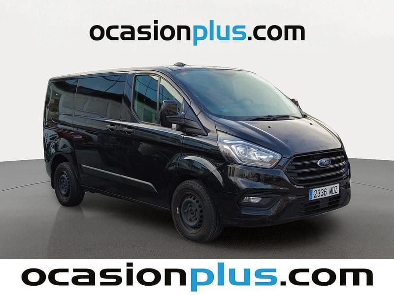 Usado Ford Transit Custom Trend 130 CV (95 kW) 2023 Negro Familiar