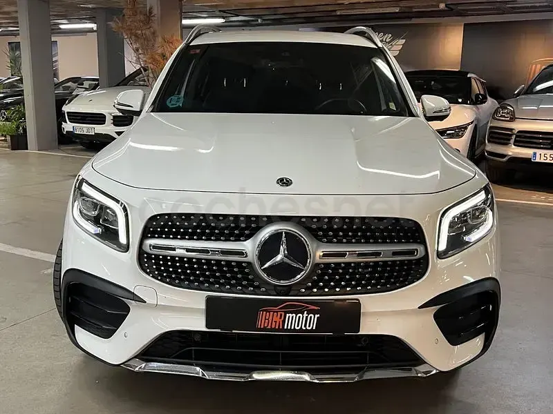 Usado Mercedes GLB200 150 CV (110 kW) 2021 Blanco SUV