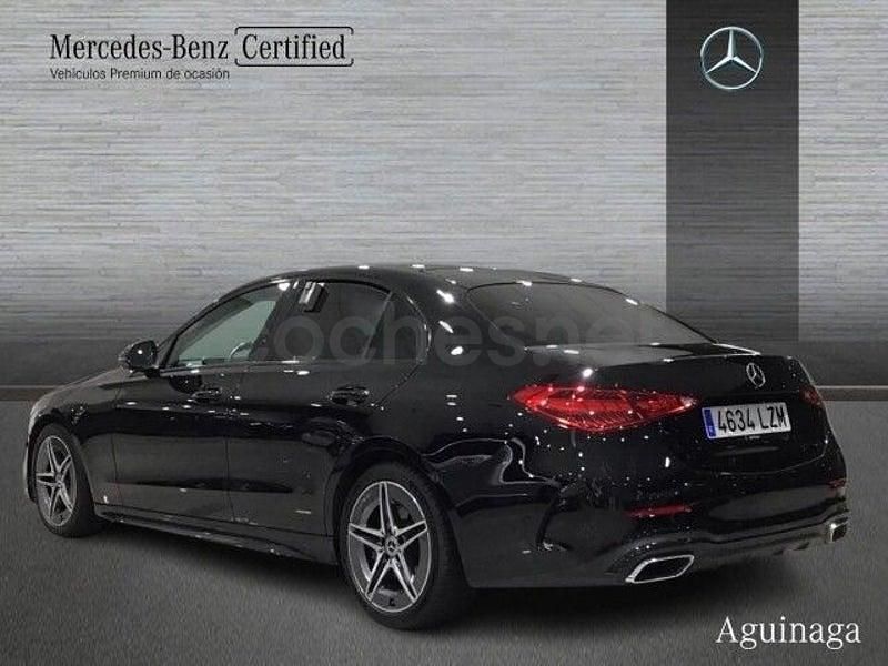 Usado Mercedes C220 200 CV (147 kW) 2022 Negro Berlina