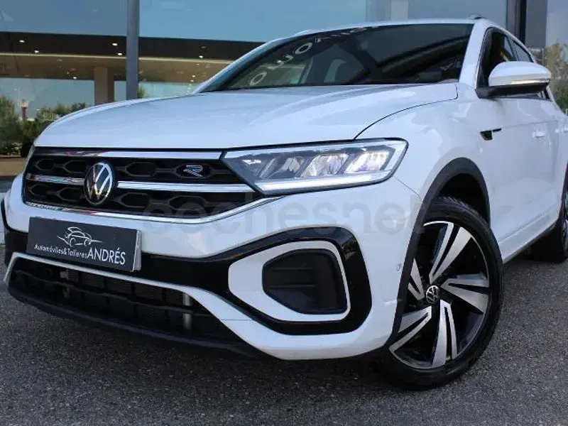 Usado VW T-Roc R-line 150 CV (110 kW) 2023 Blanco SUV
