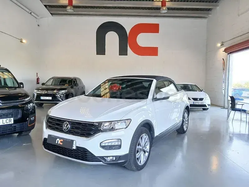 Usado VW T-Roc Style 150 CV (110 kW) 2021 Blanco SUV